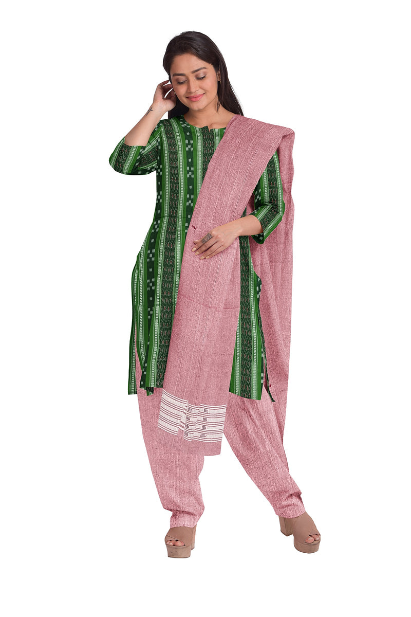 Sambalpuri cotton dress material set