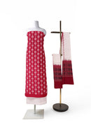 Excquisite unstitched Sambalpri cotton dress material set