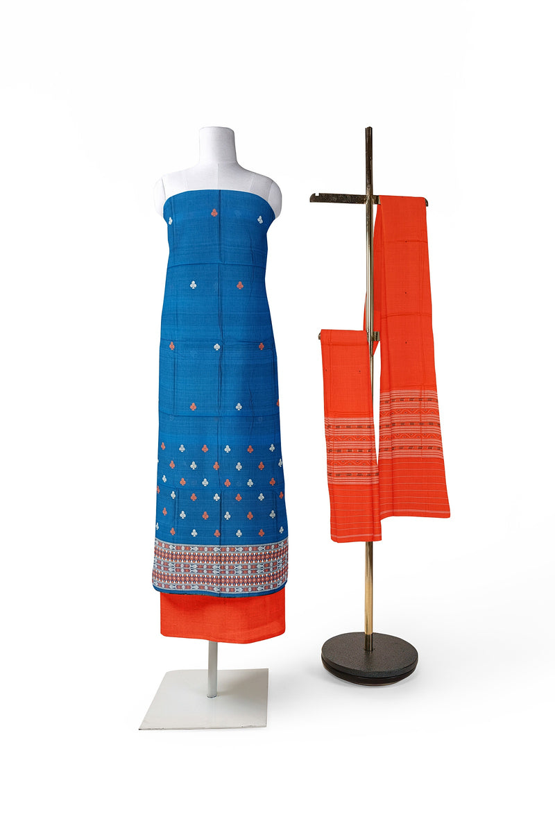 Bomkai Cotton Dress material set