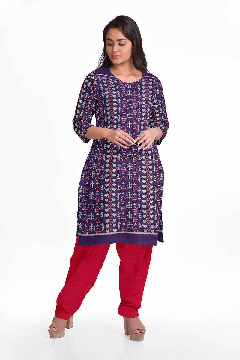 Sambalpuri cotton dress material set