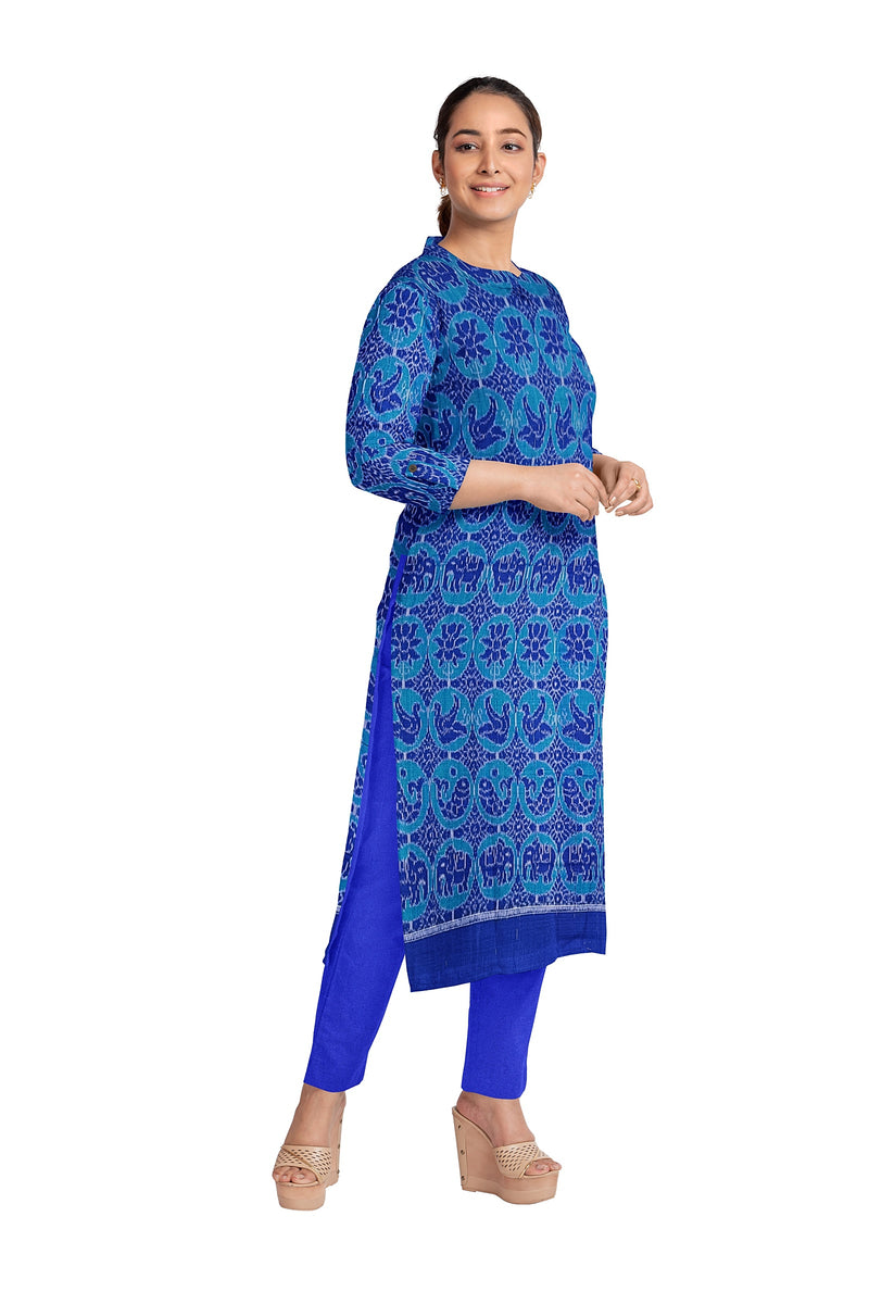 Exquisite Sambalpuri cotton dress material set