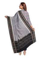 Exquisite Terracotta design Unstitched Sambalpuri cotton dress material set