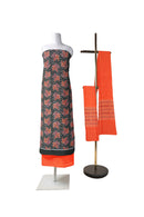 Exquisite Grapes leaves design Premium range sambalpuri cotton dress material set