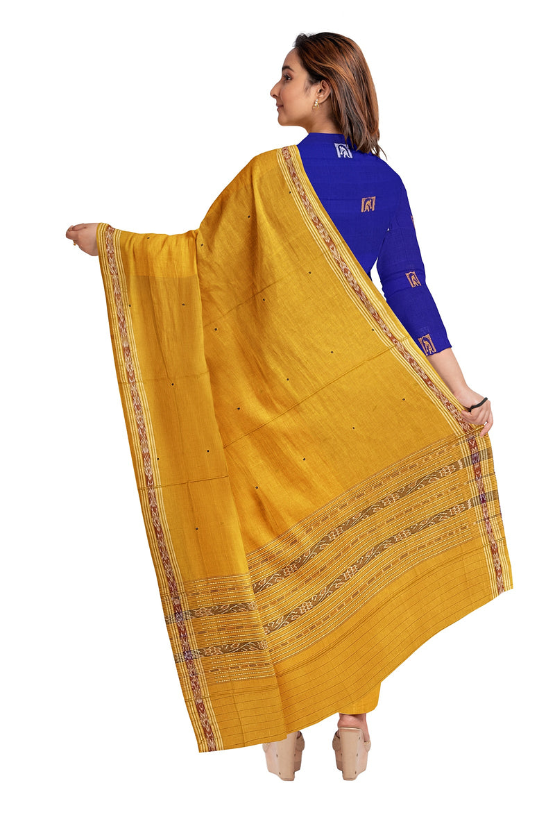 Doll design Sambalpuri silk Bapta Dress Material set