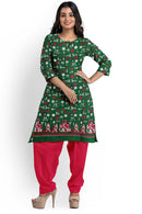 Embroidery work handloom cotton dress material set