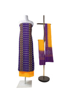 Beautiful tikli design Sambalpuri cotton dress material set