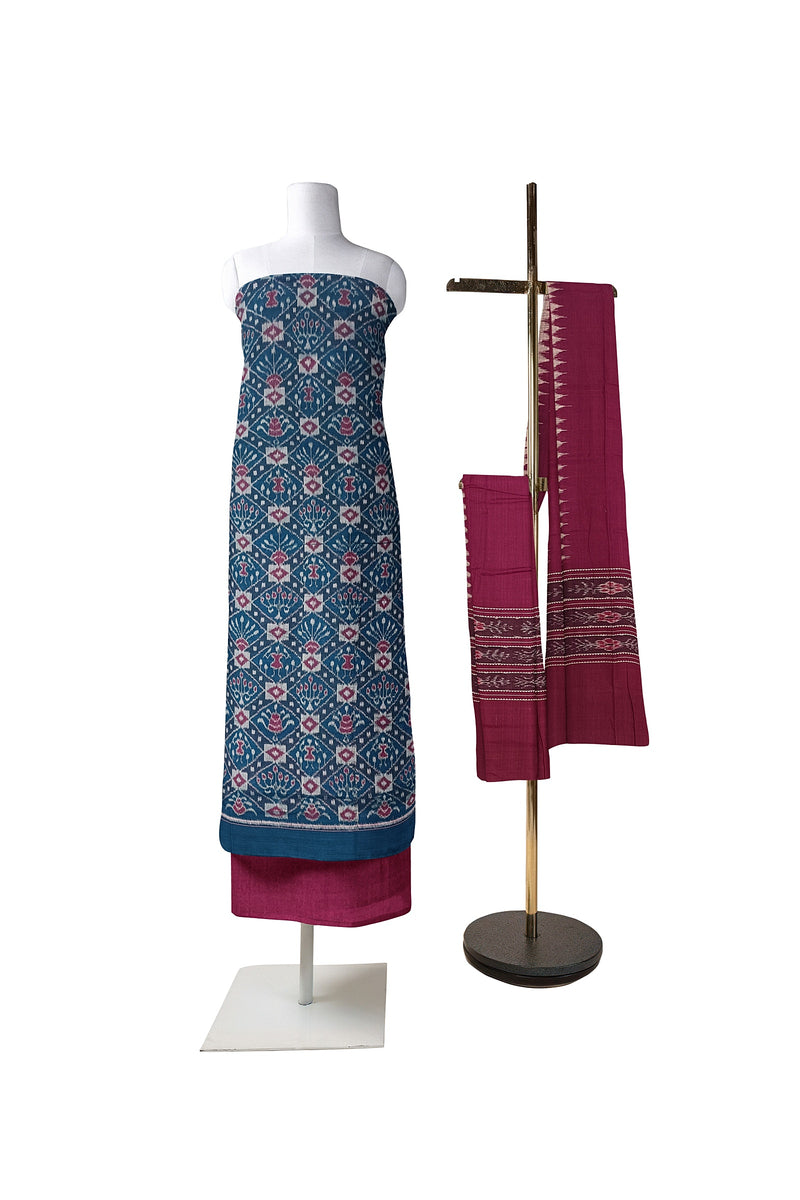 Sambalpuri cotton dress material set