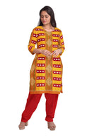 Beautiful Sambalpuri cotton dress material set