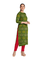 Exquisite terracotta design unstitched sambalpuri cotton dress material set