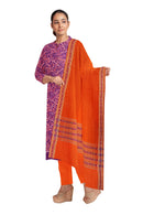 Exclusive Birds and leaves design Premium Sambalpuri cotton dress material set