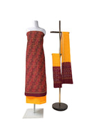 Animals and Birds Design Sambalpuri cotton dress material set