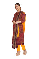 Animals and Birds Design Sambalpuri cotton dress material set