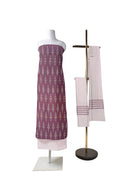 Pochampalli cotton dress material set