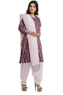 Pochampalli cotton dress material set