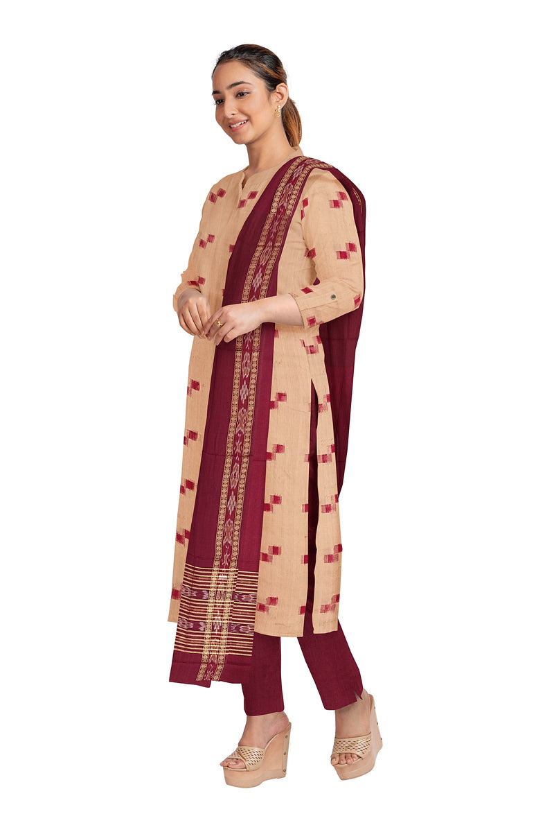 Sambalpuri cotton dress material set