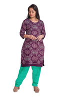 Chakra Bandha and Peacock design Sambalpuri cotton dress material set