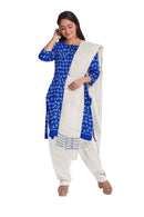 Alphabates(English) design Sambalpuri cotton dress material set