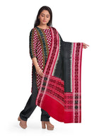 Pasapali design Sambalpuri cotton dress material set