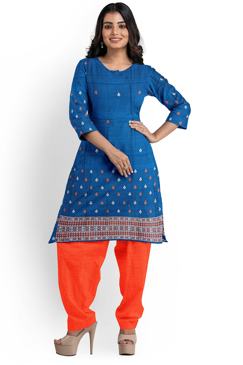 Bomkai Cotton Dress material set