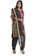 Bichitrapuri design Sambalpuri silk dress material set