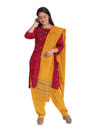 Sambalpuri Silk Bapta Dress Material Set