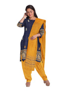 Boita design Unstitched Bomkai cotton dress material set