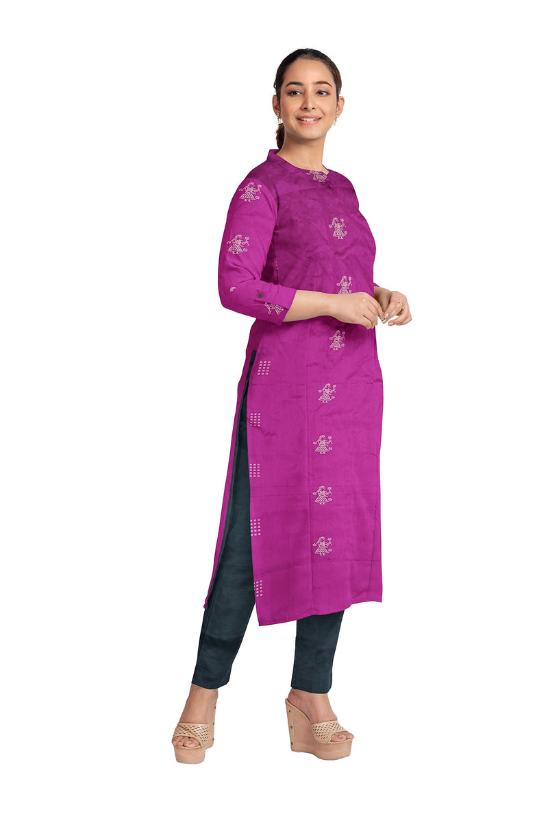 Doll design Bomkai silk dress material set