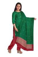 Doll design Bomkai silk dress material set