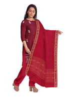 Boita(Boat) design bomkai cotton dress material set