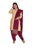 Buti design Premium Quality Unstitched Bomkai cotton dress material set