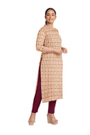 Sambalpuri cotton Kurta/Kurti/Shirt material, Fish design, Options : 2.5 mtr, 2 mtr