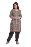 Beautiful Terracotta design Preimum Sambalpuri cotton dress material set with Work dupatta