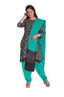 Exquisite Flower design unstitched Sambalpuri cotton dress material set