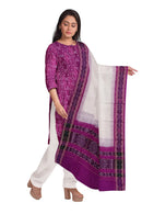 Beautiful Premium Sambalpuri Cotton Dress Material Set