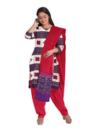 Pasapali design sambalpuri cotton dress material set