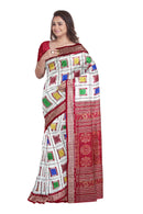 Ashwini Design Sambalpuri silk saree with blouse piece