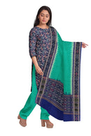 Birds design Premium Sambalpuri cotton dress material set