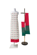 Beautiful Star design Sambalpuri cotton dress material set