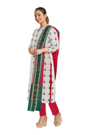 Beautiful Star design Sambalpuri cotton dress material set