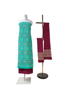 Beautiful sambalpuri cotton dress material set.