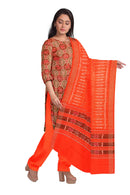 Animal design exqusite Sambalpuri cotton dress material set