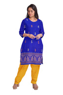 Boita(Boat) Design Sambalpuri silk Bapta dress material set.