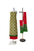 Beautiful sambalpuri cotton dress material set