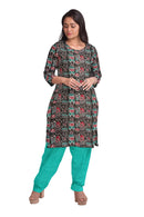 Exquisite Folk music and Dance design unstitched Sambalpuri cotton dress material set