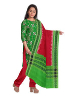 Chakra and Pasapali design Premium Sambalpuri cotton dress material set