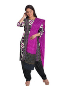 Beautiful Pasapali design Sambalpuri cotton dress material set