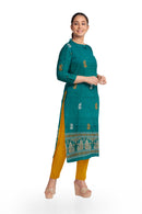 Boita(Boat) Design Sambalpuri silk Bapta dress material set.