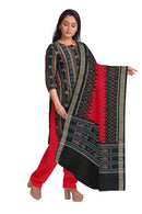 Exquisite Sambalpuri cotton dress material set