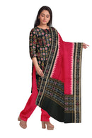 Exquisute Nartaki and Pasapali design Premium sambalpuri cotton dress material set