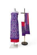Exquisite Premium Sambalpuri Silk Bapta Dress Material set